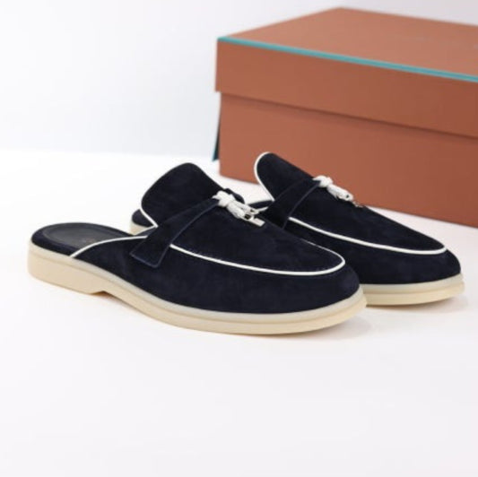 Loro-Piana-Loafers Black Womens